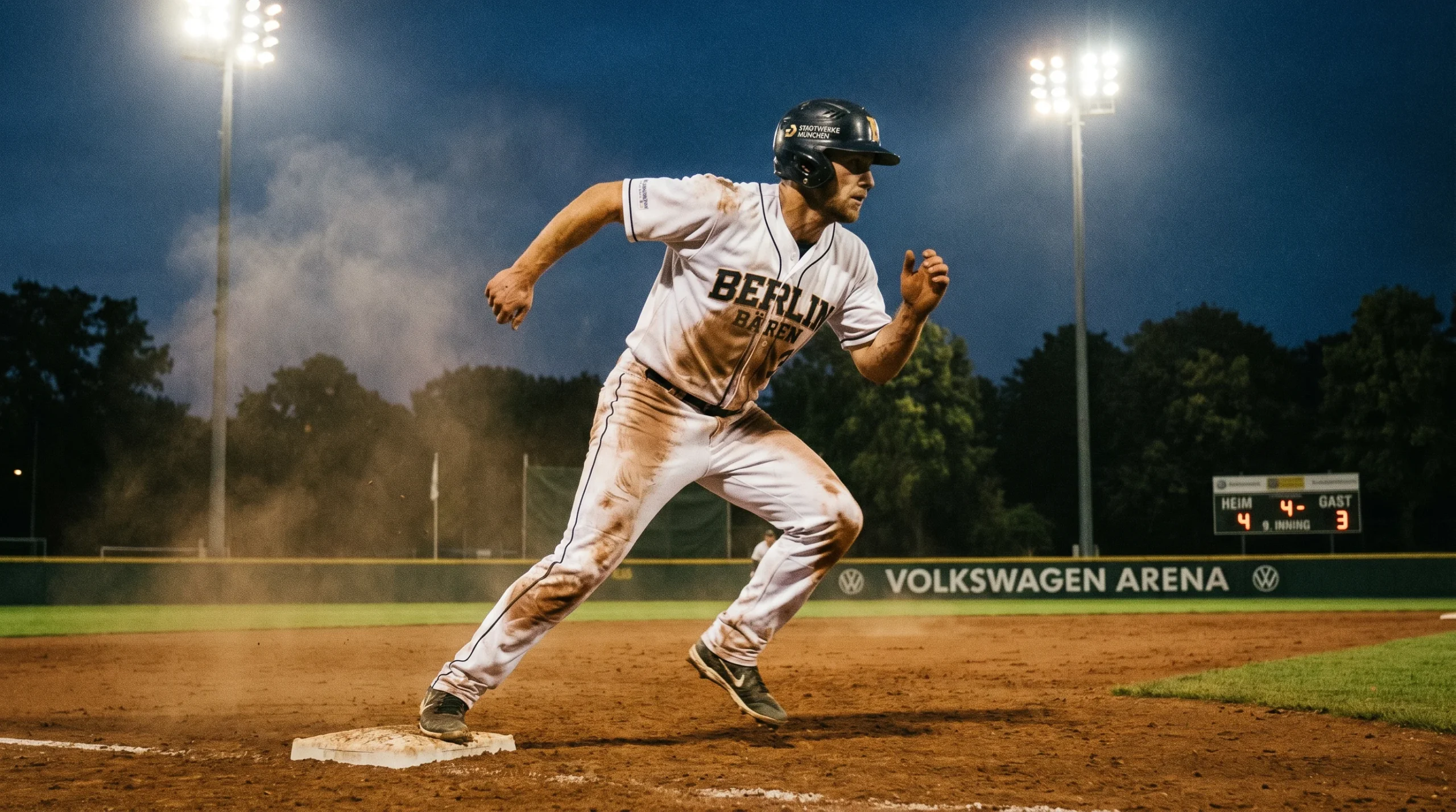 Baseball-Runner auf der zweiten Base als Ghost Runner in Extra Innings