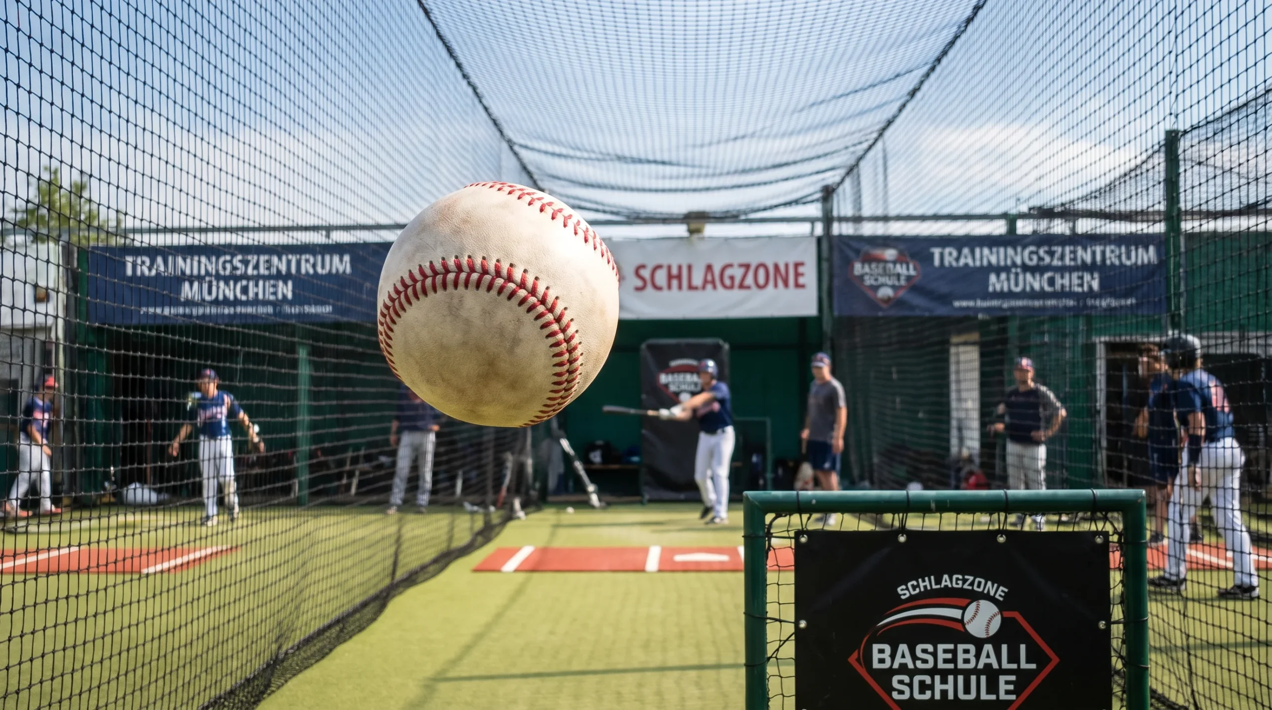 Baseball im Flug zur Strike Zone als Symbol für Value Betting